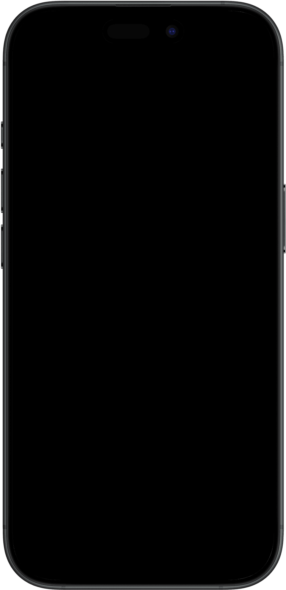 iPhone 16 PRO MAX mockup transparent frame