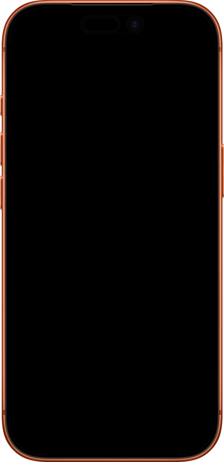 iPhone 17 PRO mockup transparent frame