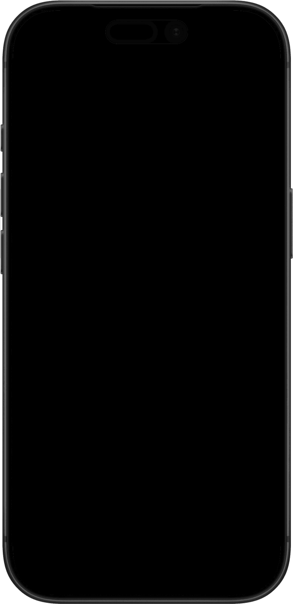 iPhone 18 PRO MAX mockup transparent frame