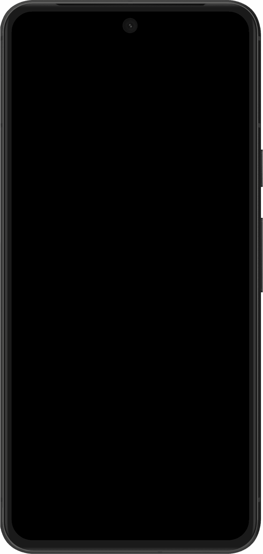 Google Pixel 8 mockup transparent frame