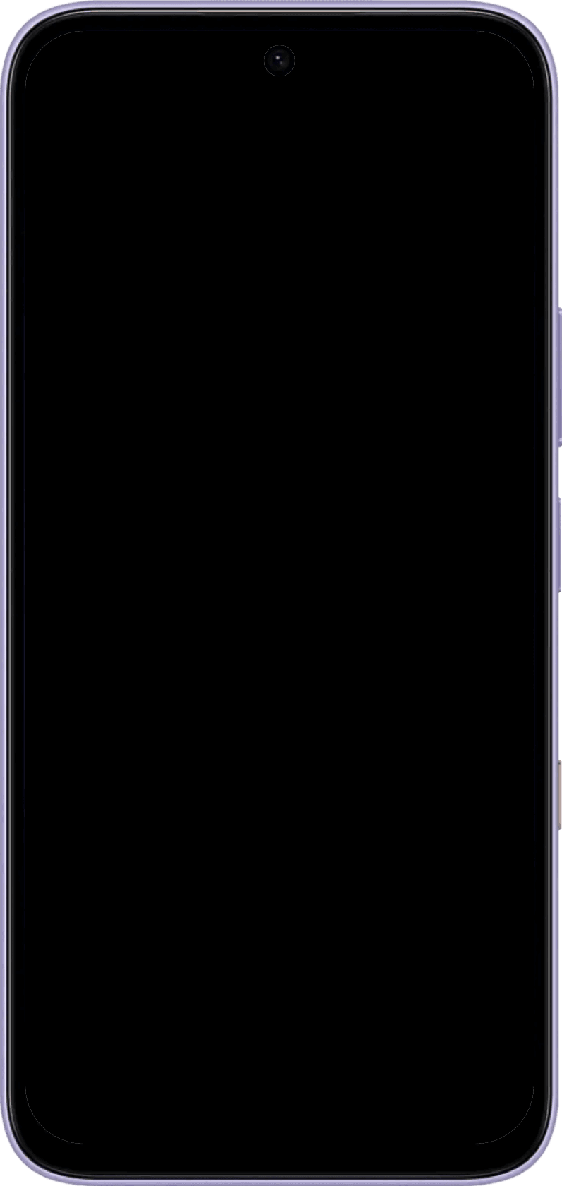 Infinix Hot 70 mockup transparent frame
